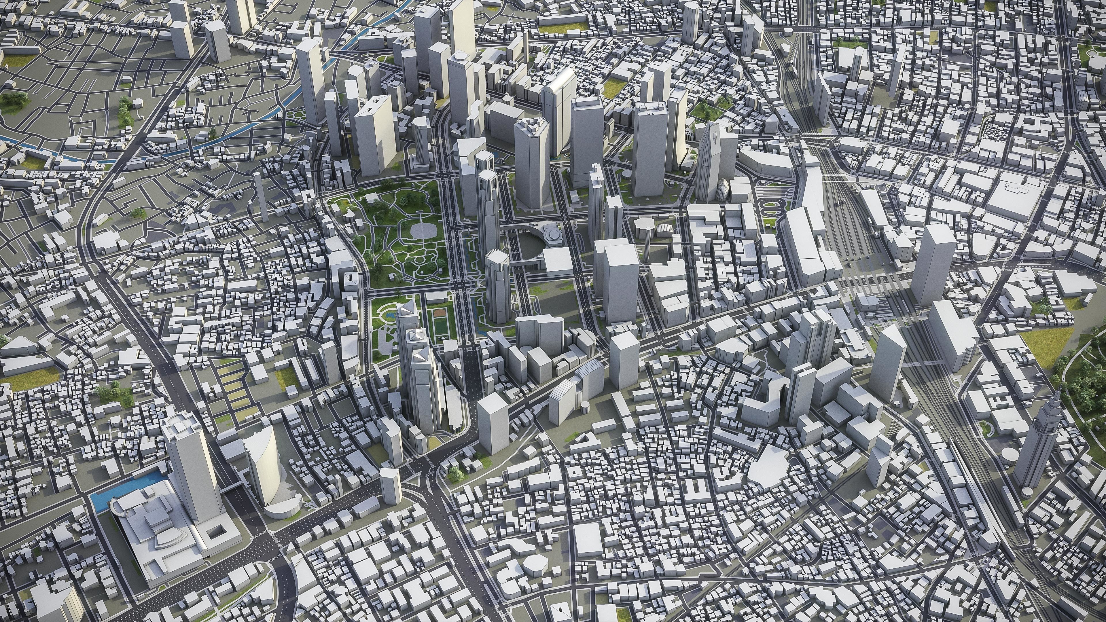 Tokyo Low-poly 3D model_44