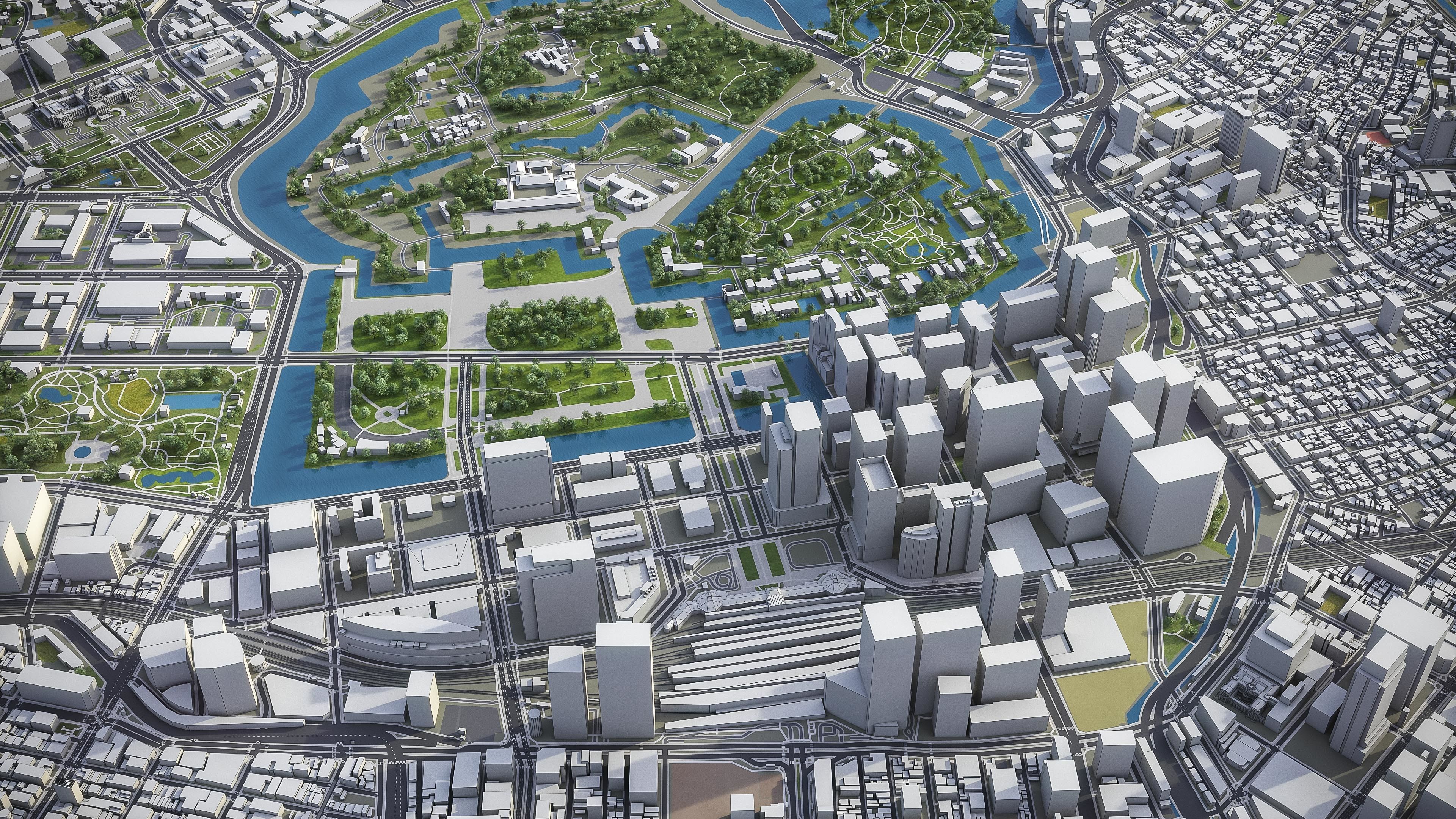 Tokyo Low-poly 3D model_29