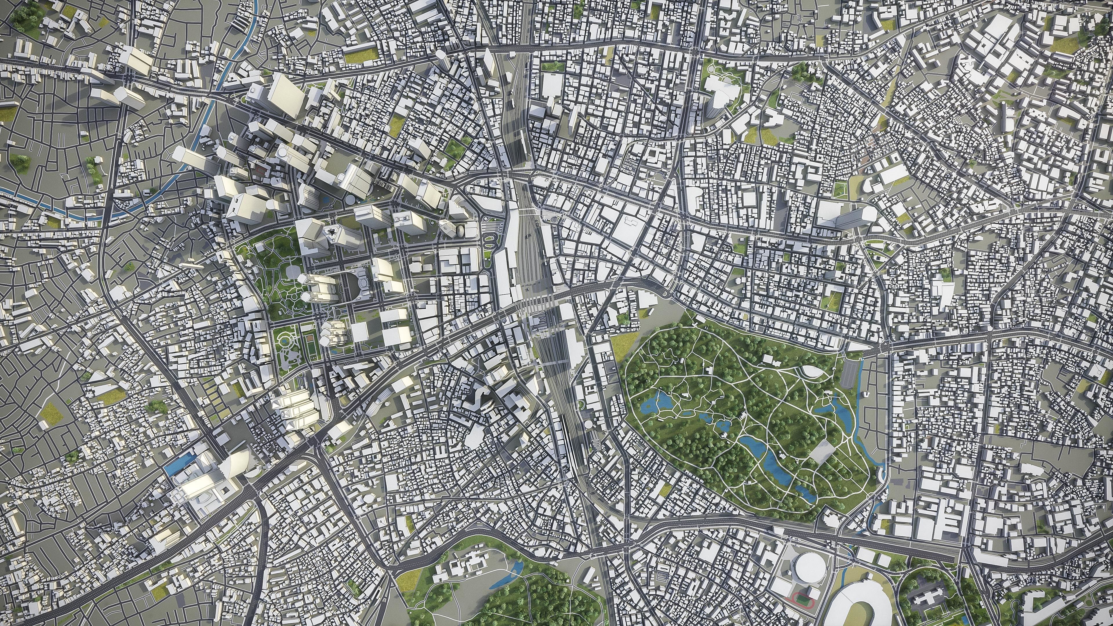 Tokyo Low-poly 3D model_35