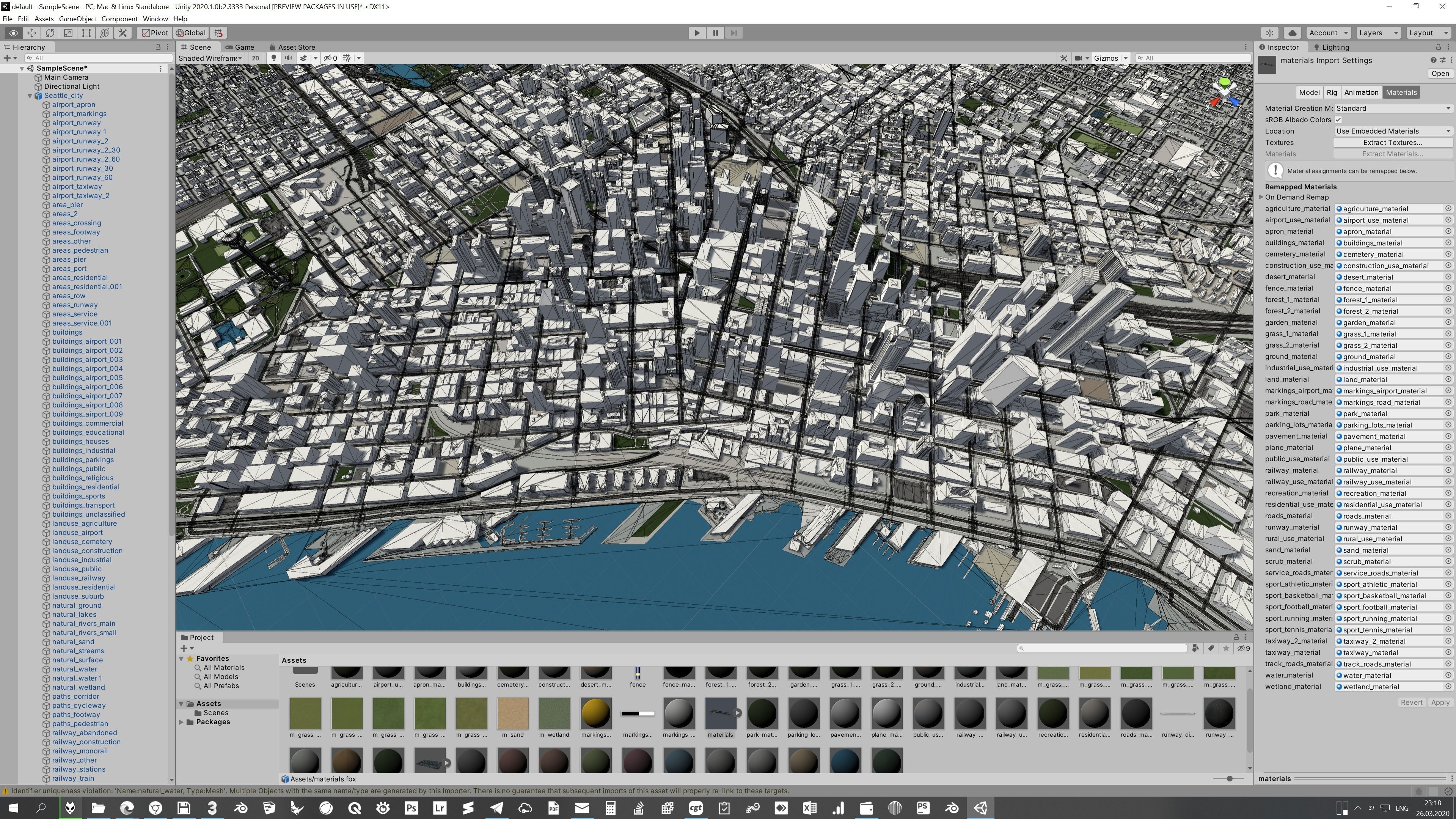 Seattle - 3D City Model Low-poly 3D model_25