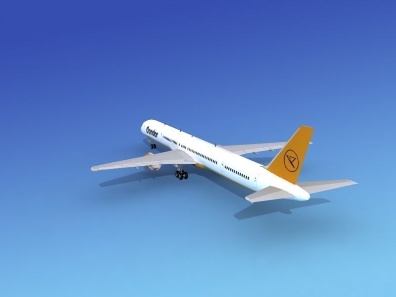 Boeing 757-300 Condor 1 3D model_7