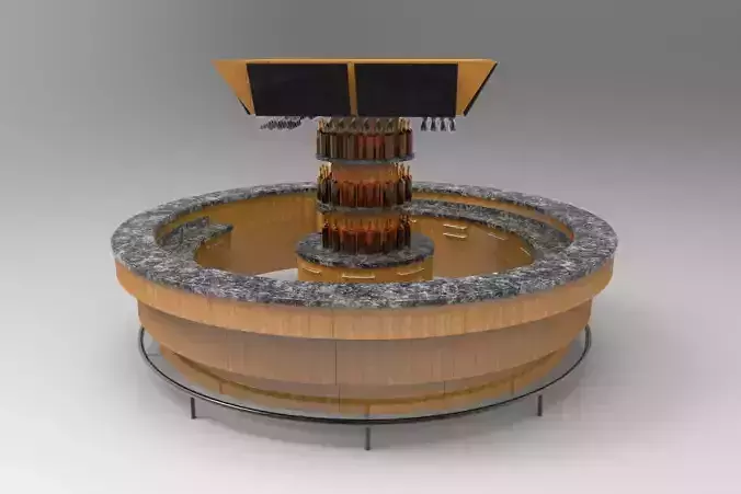 Round Bar 3D model