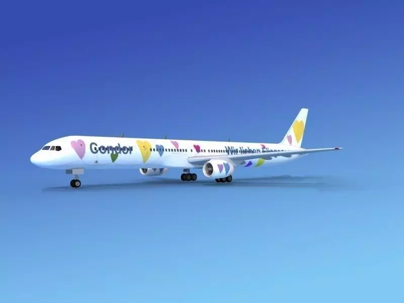 Boeing 757-300 Condor 2 3D model