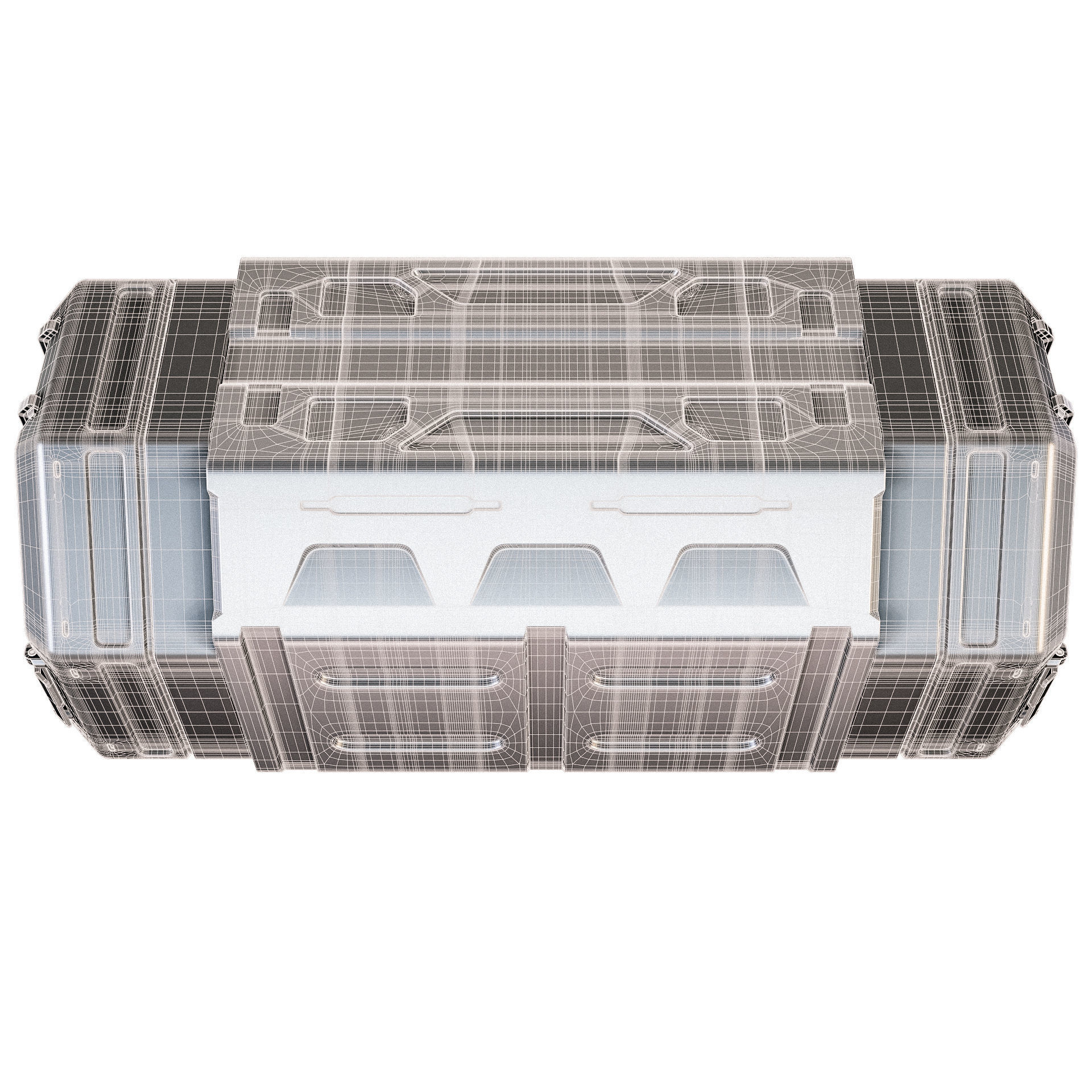 Sci-fi Container 3D model_4