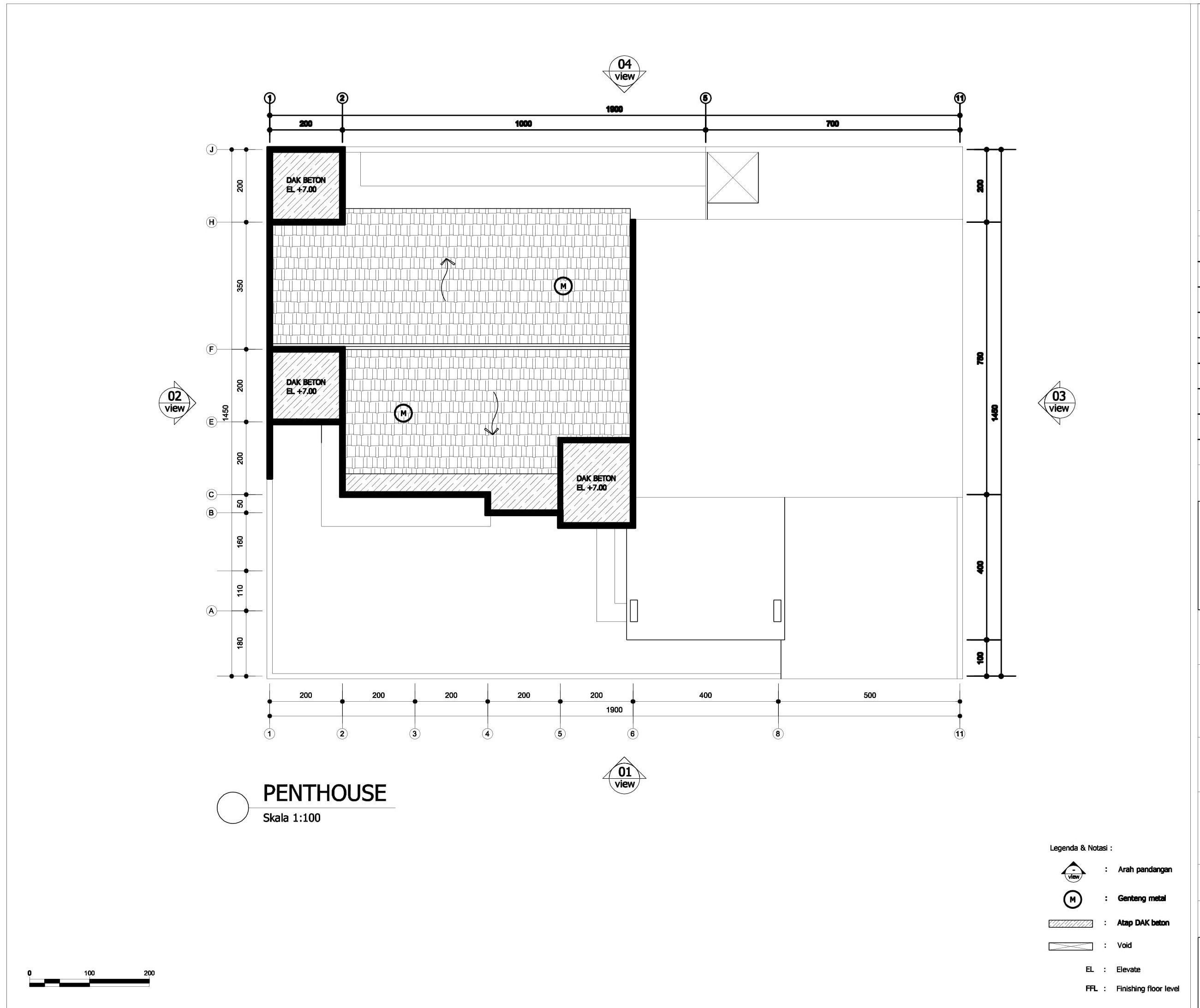 Contemporary house 3D model_8