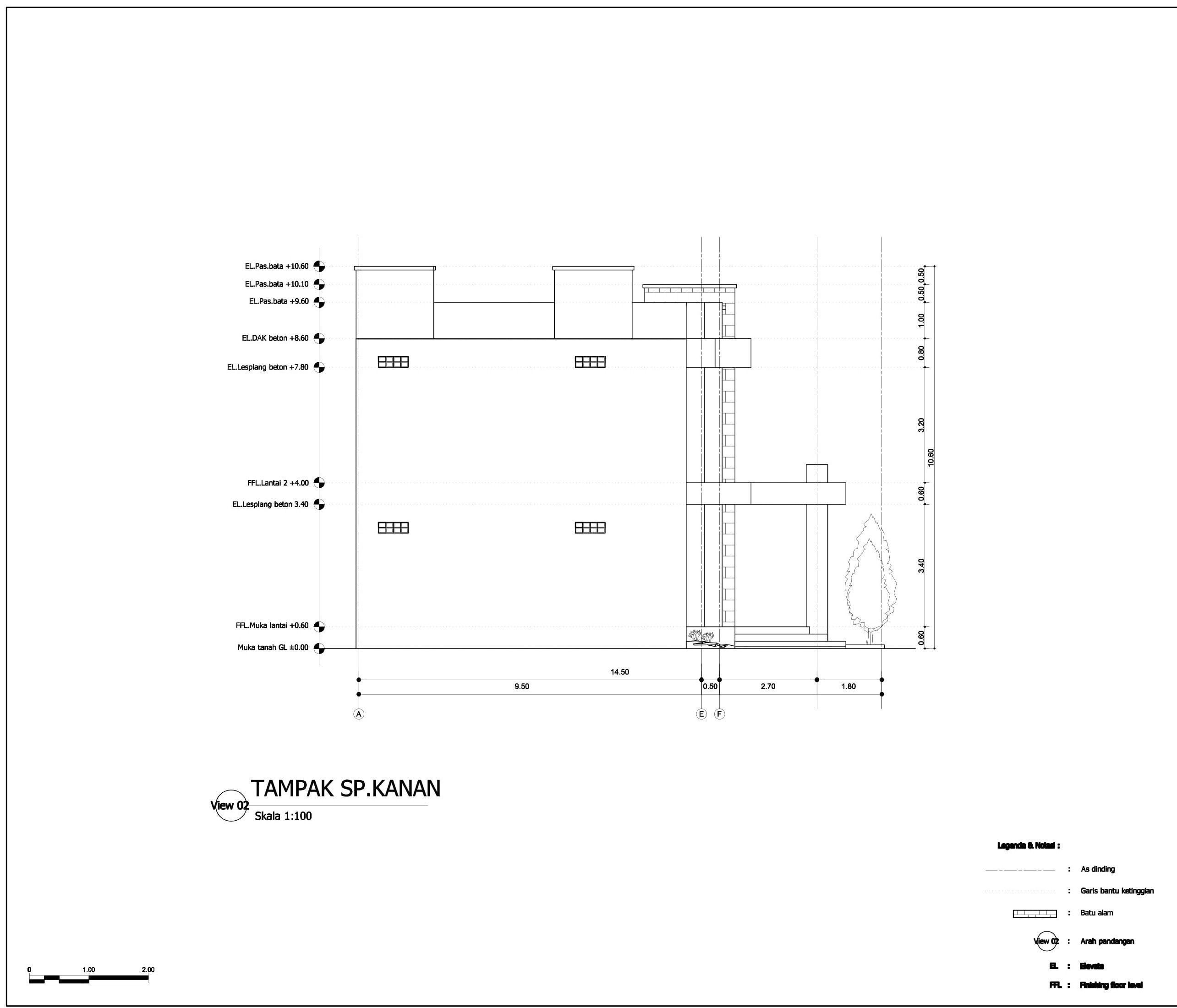 Contemporary house 3D model_11