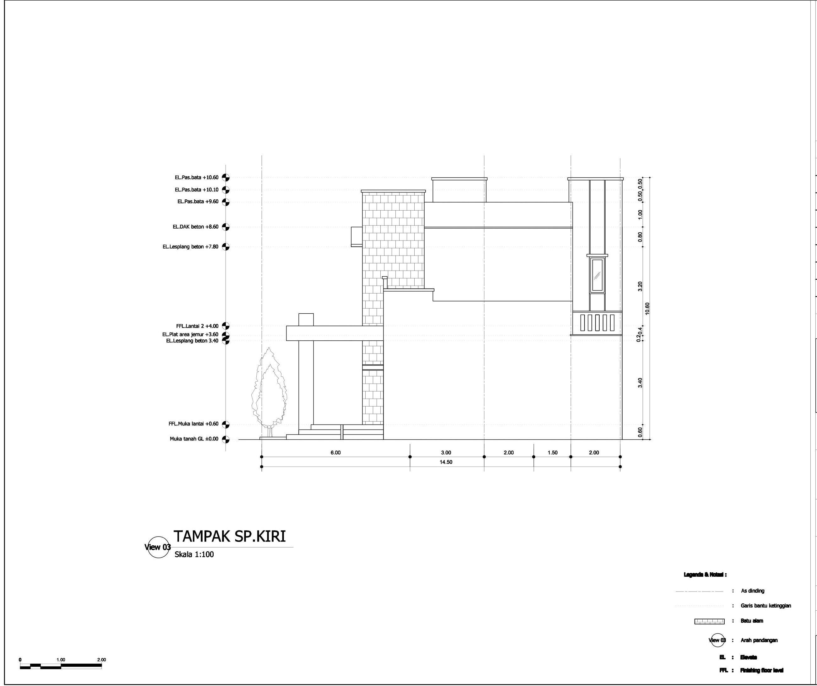 Contemporary house 3D model_12