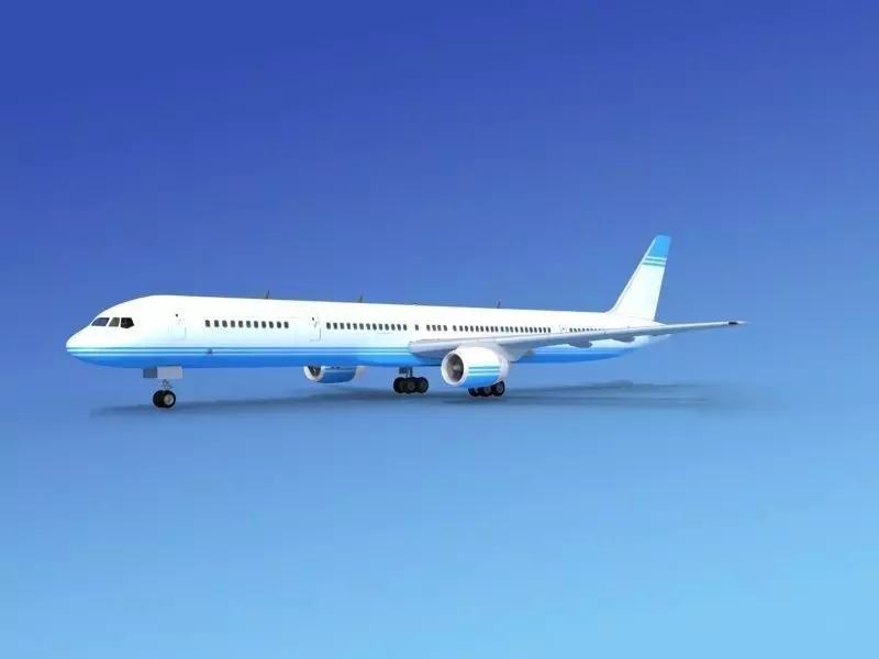 Boeing 757-300 Corporate 2 3D model