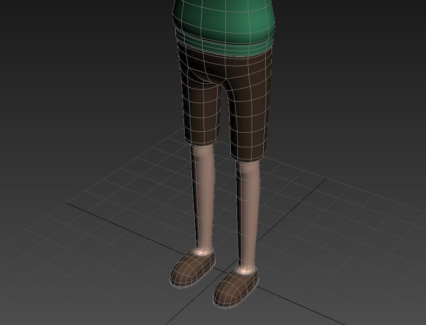 CartoonMan006 Man 3D model_12
