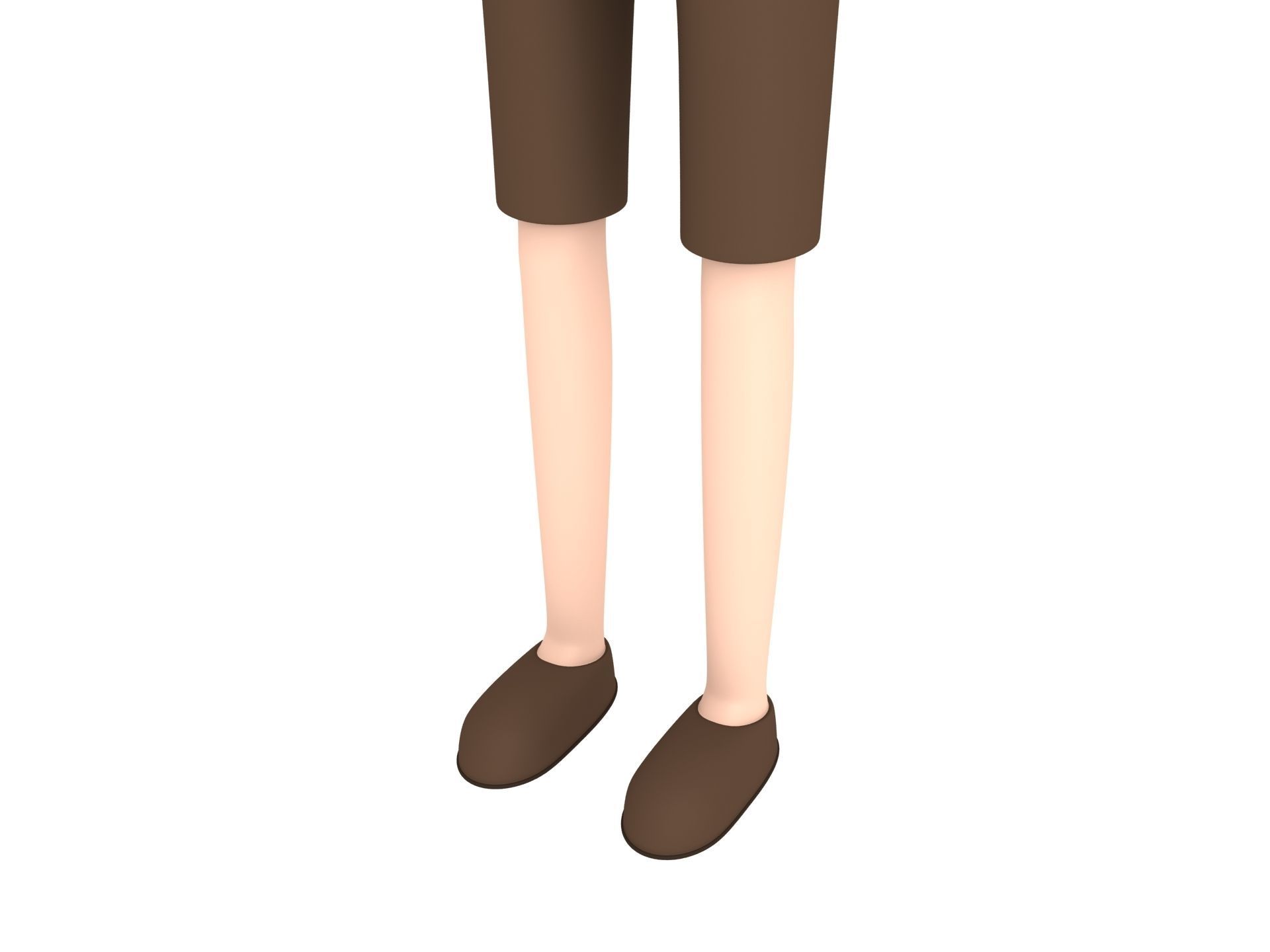 CartoonMan006 Man 3D model_7