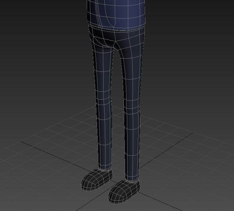 CartoonMan007 SuitMan 3D model_12