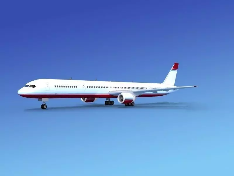 Boeing 757-300 Corporate 4 3D model