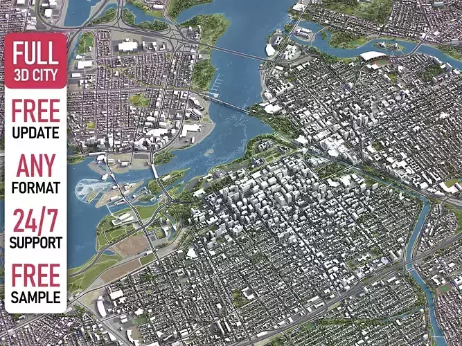 Ottawa - 3D City Model