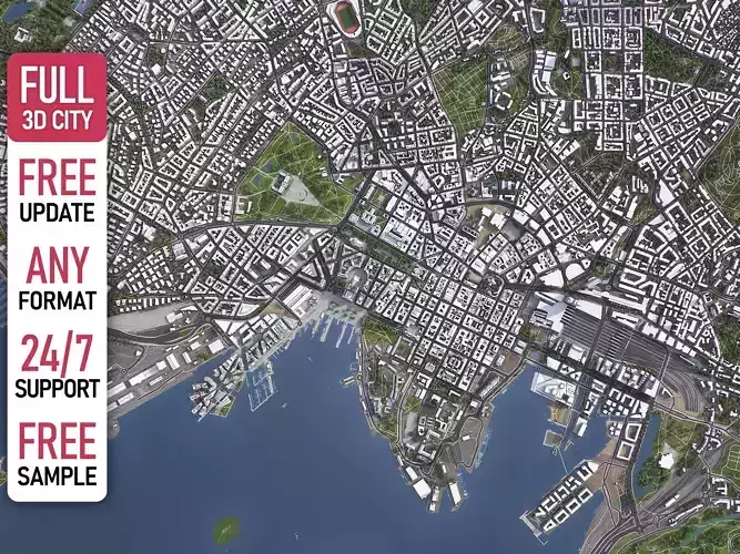 Oslo - 3D City Model