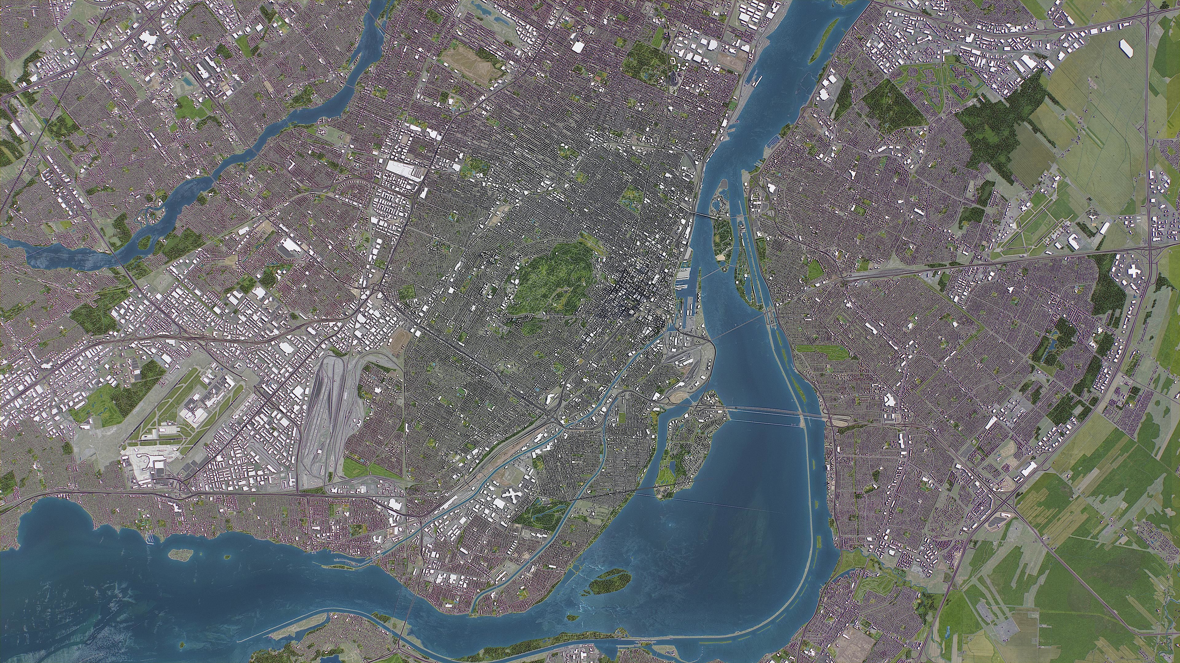 Montreal Low-poly 3D model_21