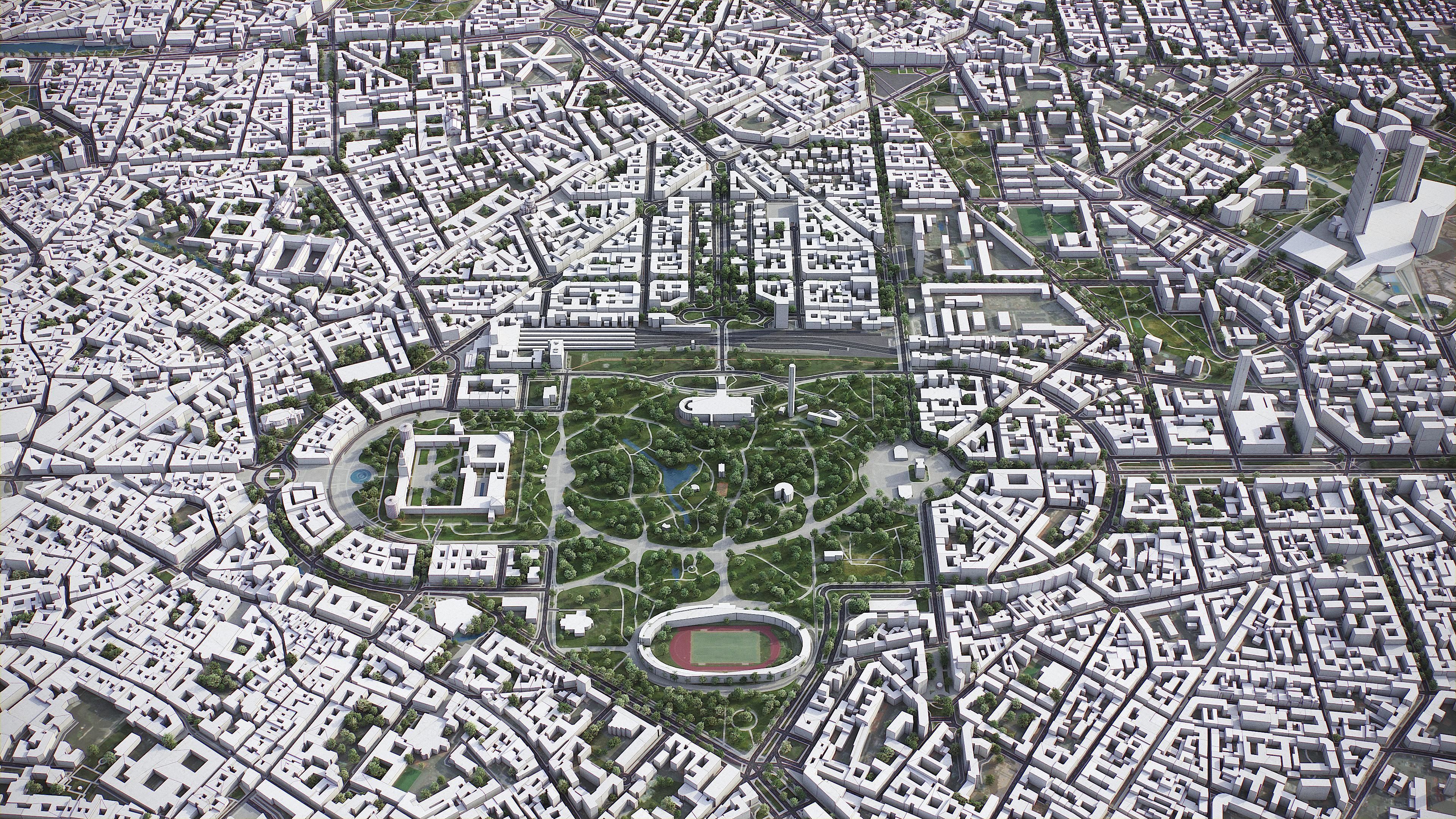 Milan Low-poly 3D model_25