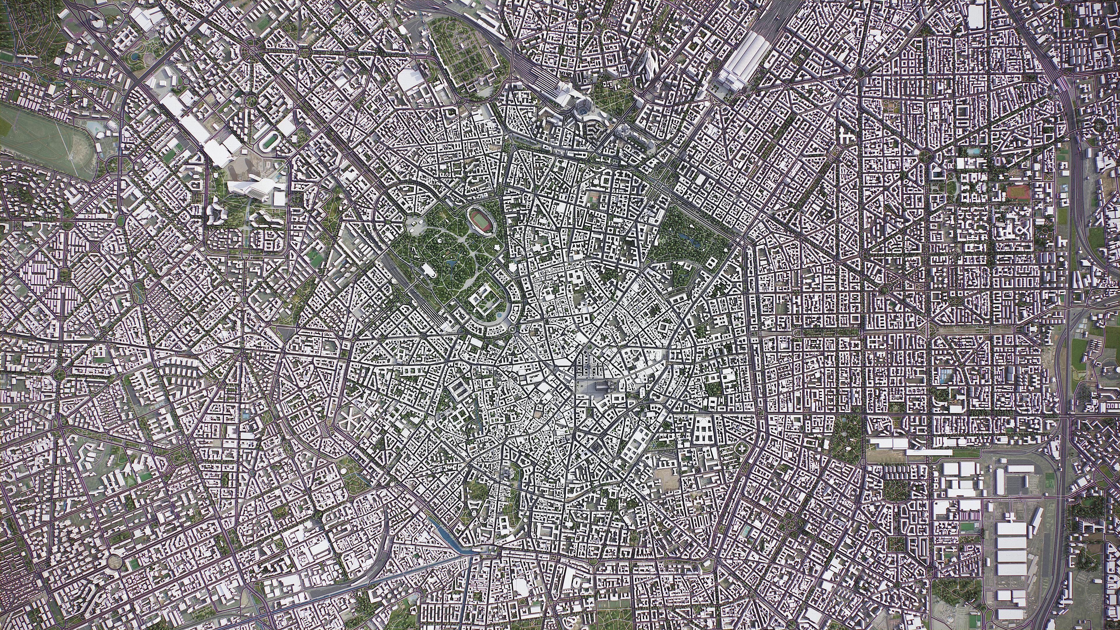 Milan Low-poly 3D model_13