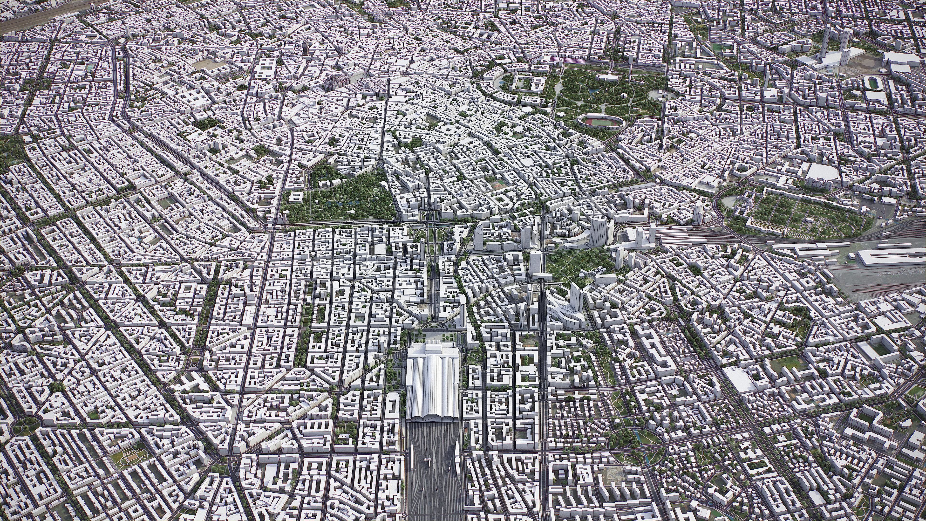 Milan Low-poly 3D model_20