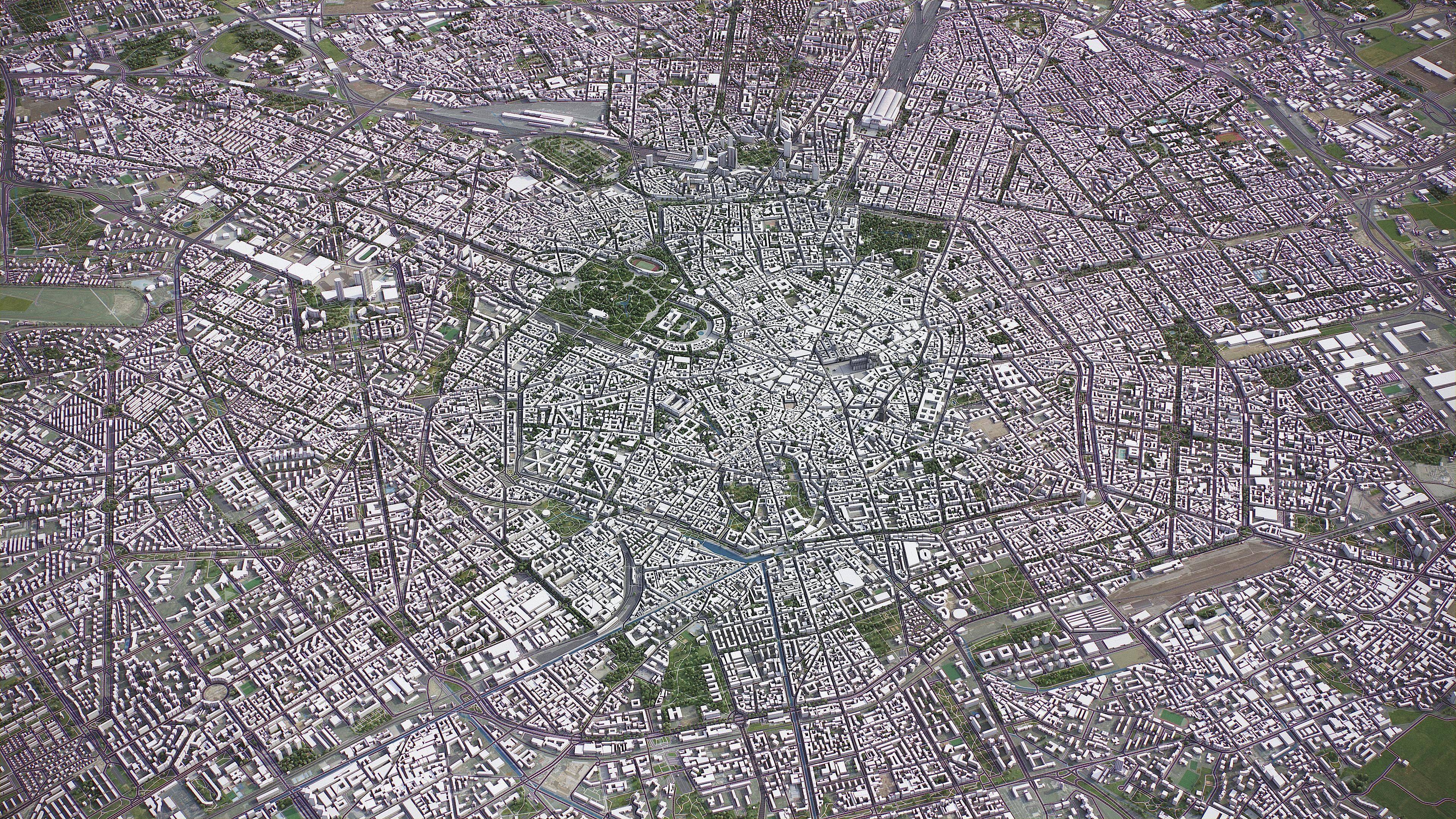 Milan Low-poly 3D model_17