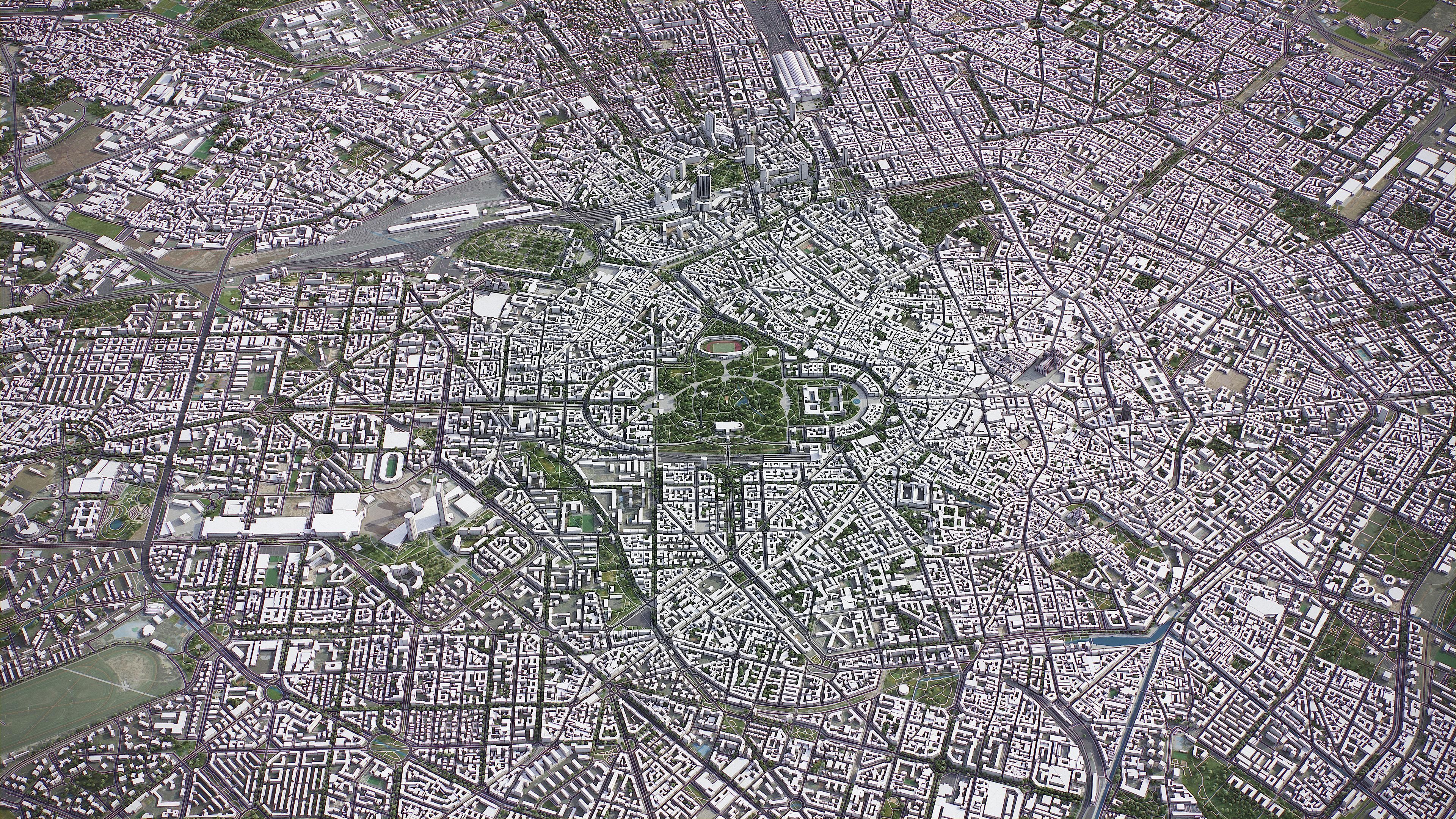 Milan Low-poly 3D model_24