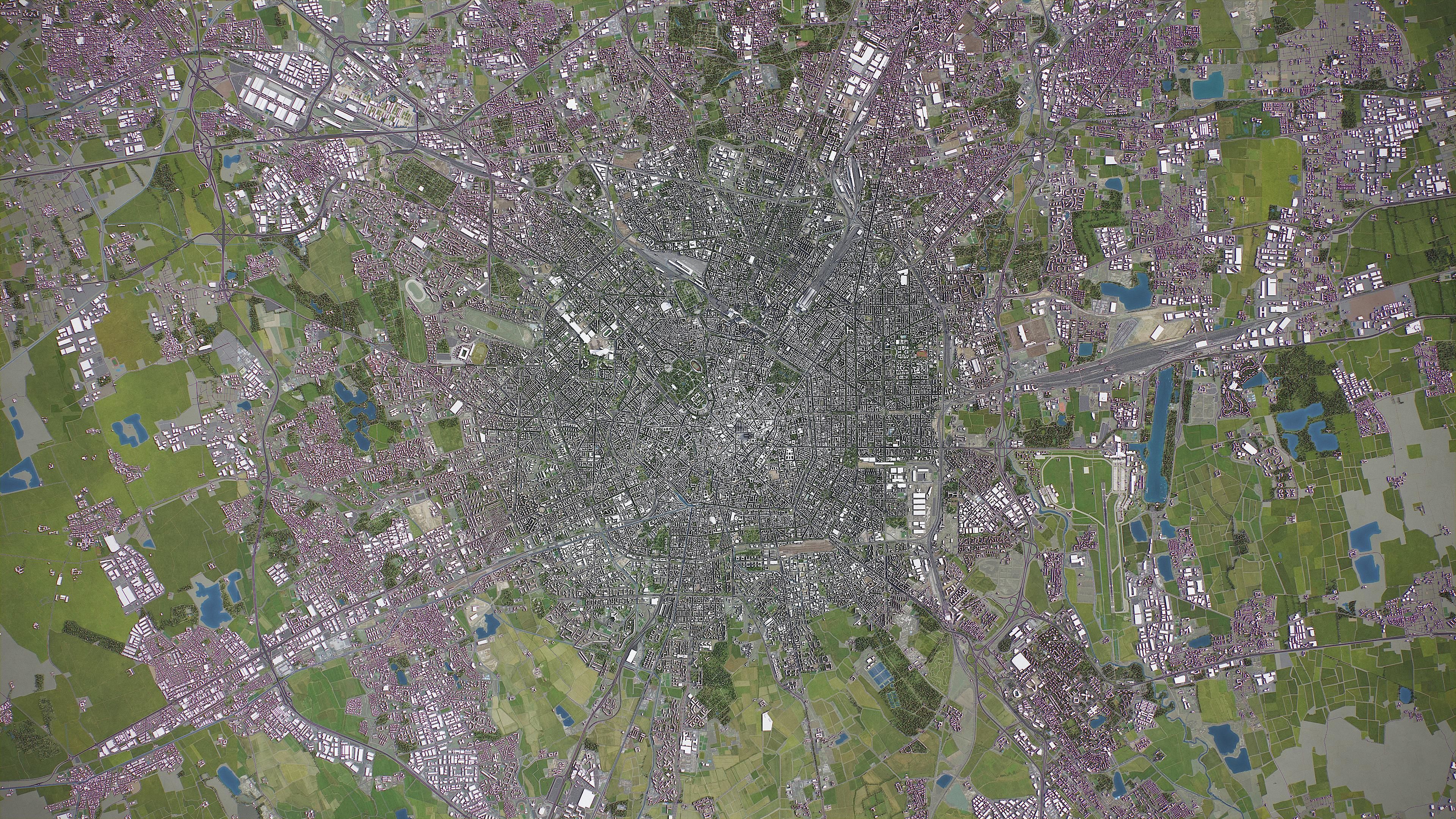 Milan Low-poly 3D model_15