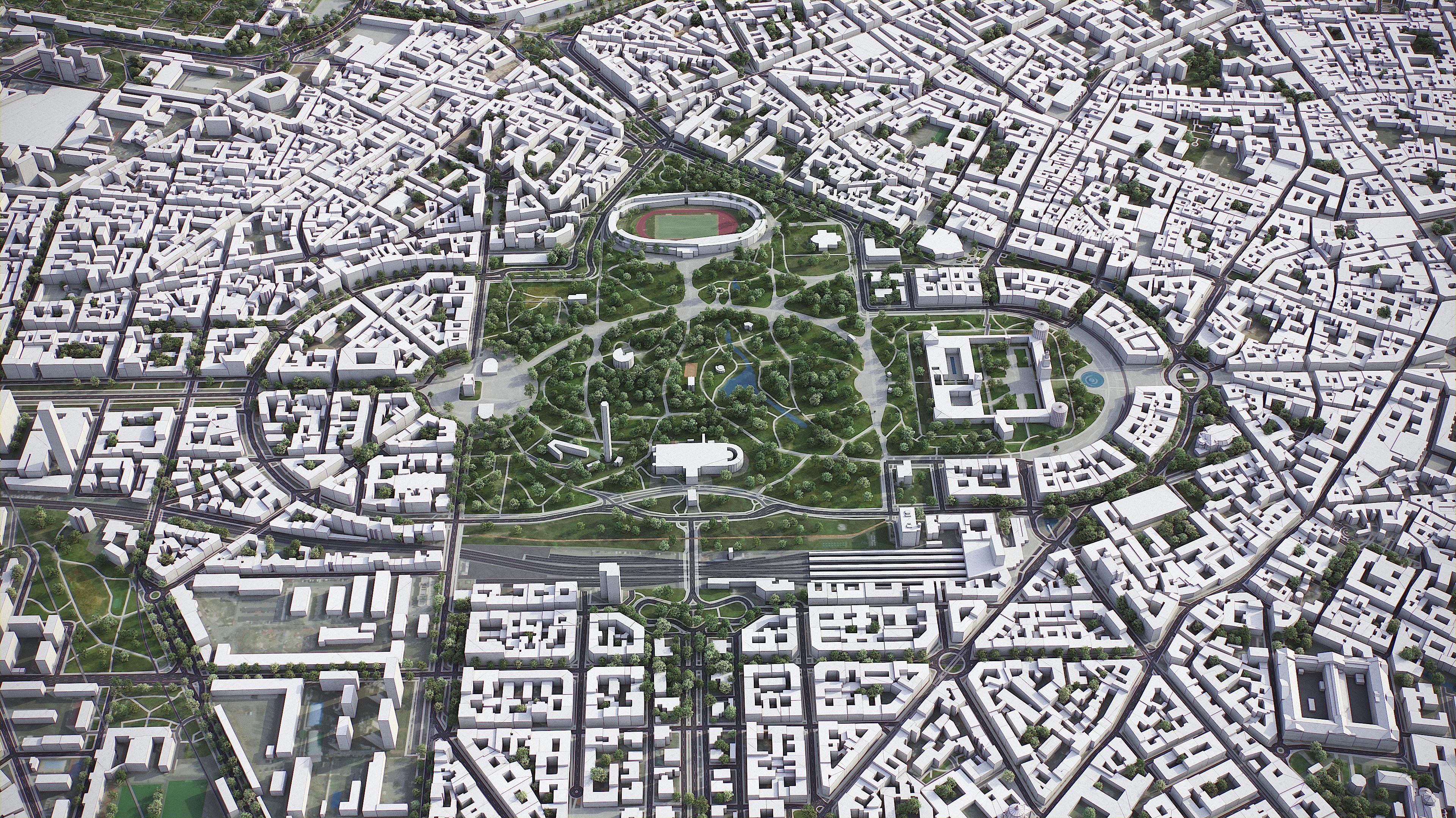 Milan Low-poly 3D model_23