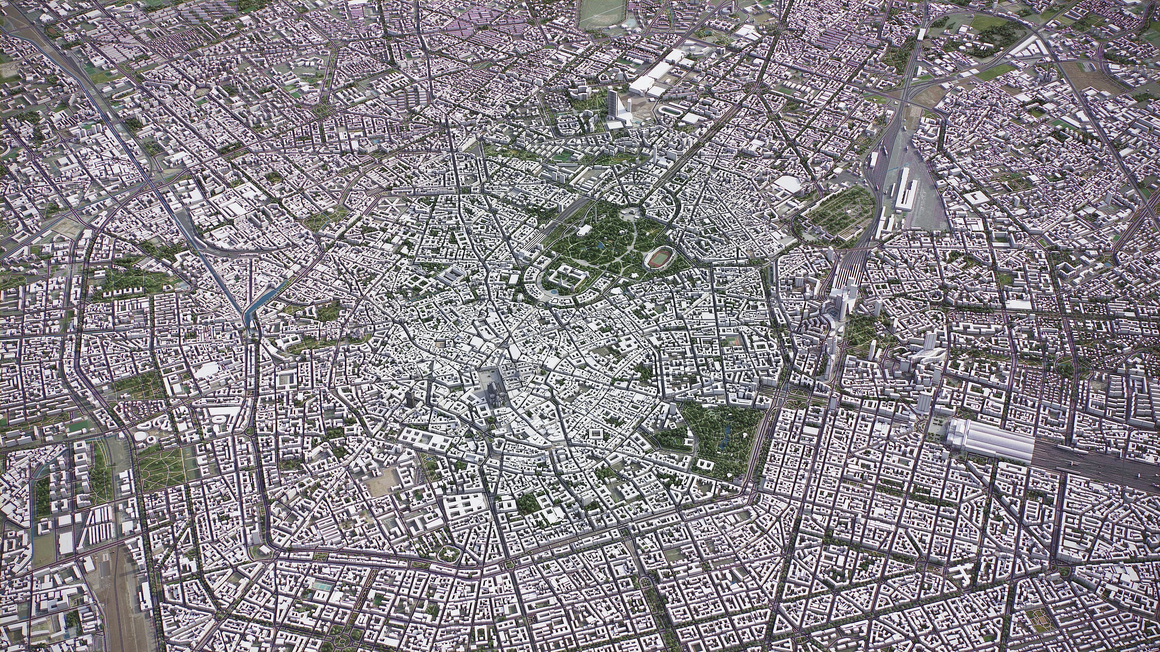 Milan Low-poly 3D model_26