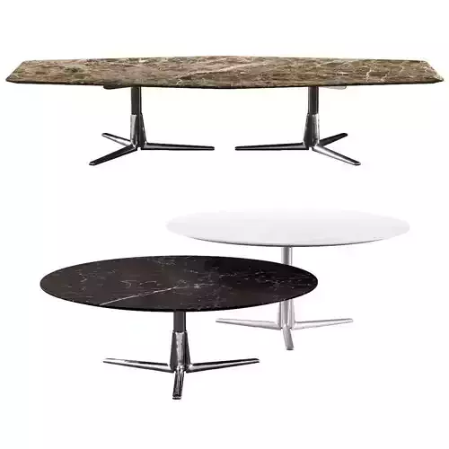 Flexform Sveva coffe tables collection