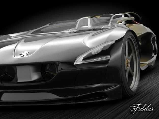 Peugeot EX-1 3D model_2