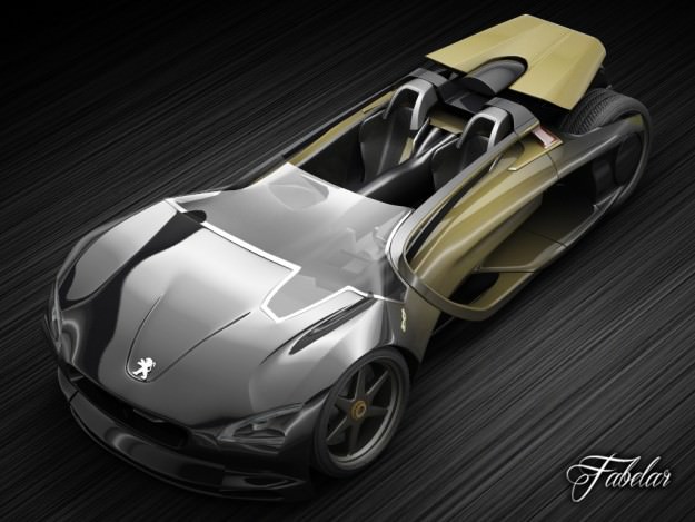 Peugeot EX-1 3D model_4