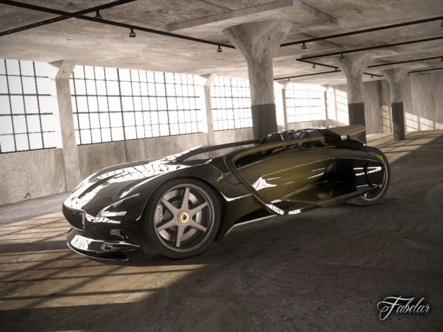 Peugeot EX-1 3D model_11