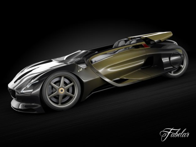 Peugeot EX-1 3D model_8
