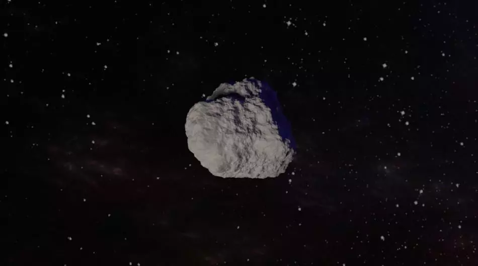 Asteroid Low-poly 3D model_0