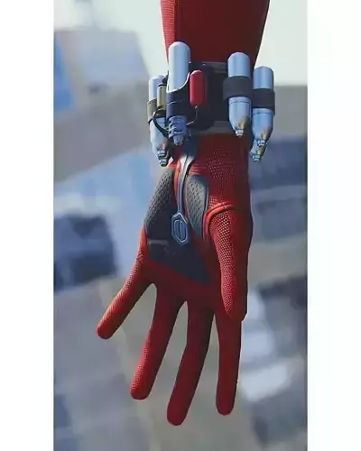 Spiderman scarlet web shooter printable 3D print model