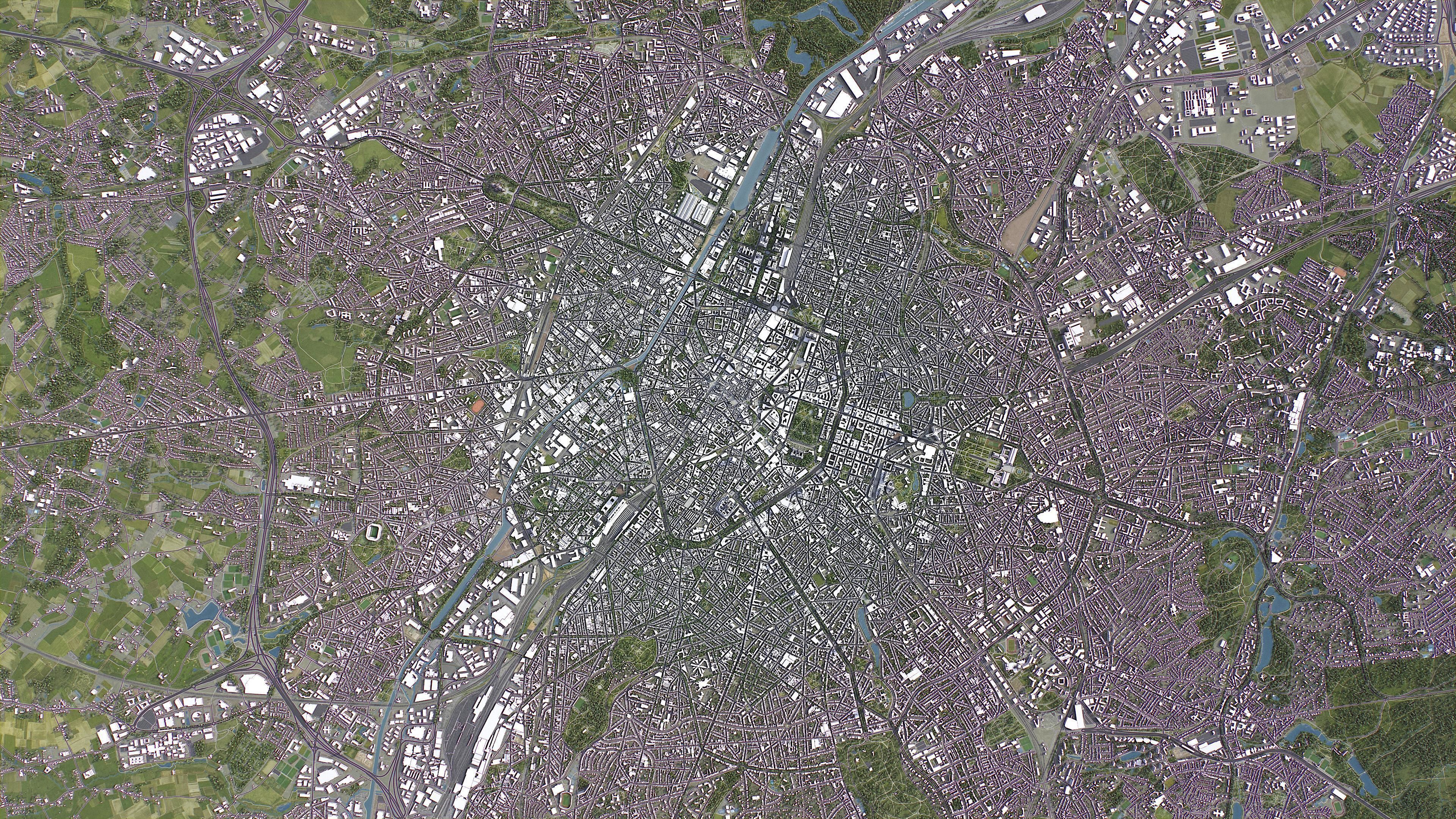 Brussels Low-poly 3D model_22