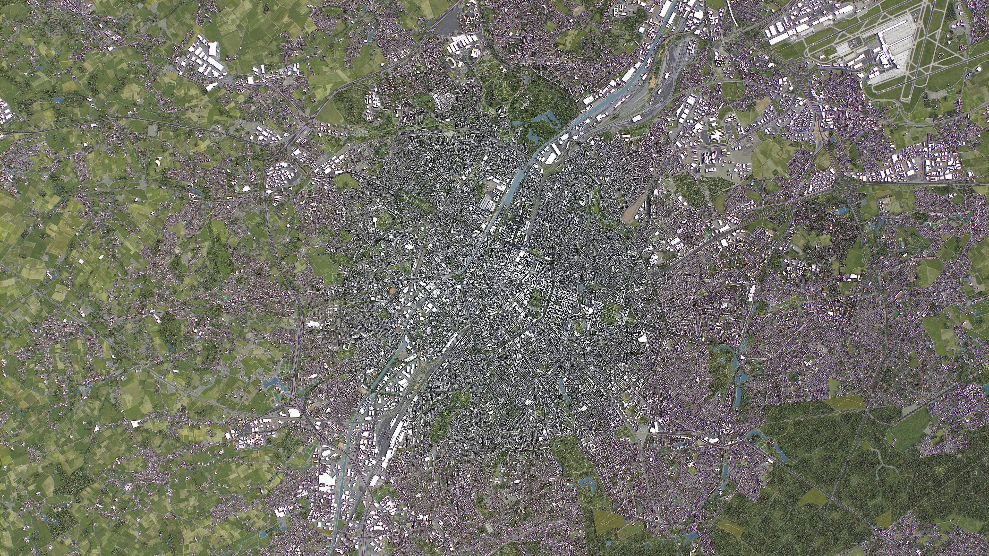 Brussels Low-poly 3D model_23