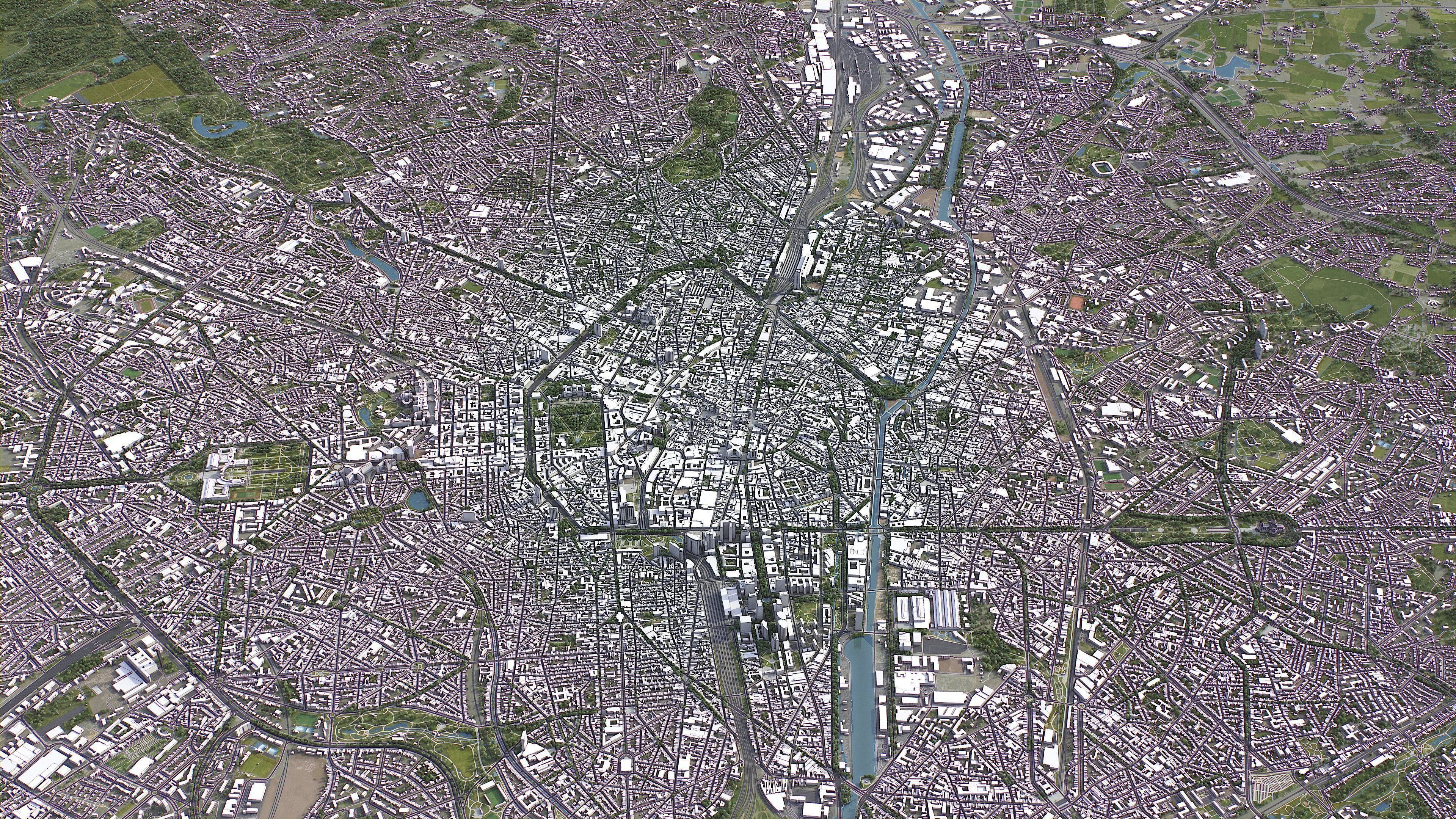 Brussels Low-poly 3D model_16