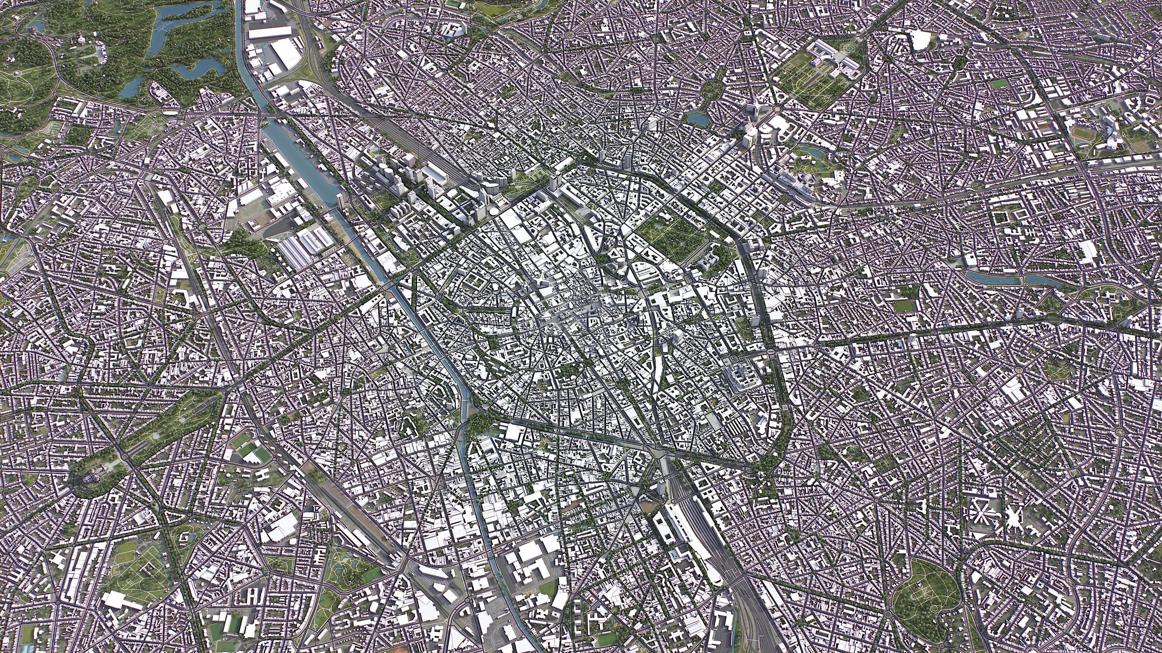 Brussels Low-poly 3D model_13