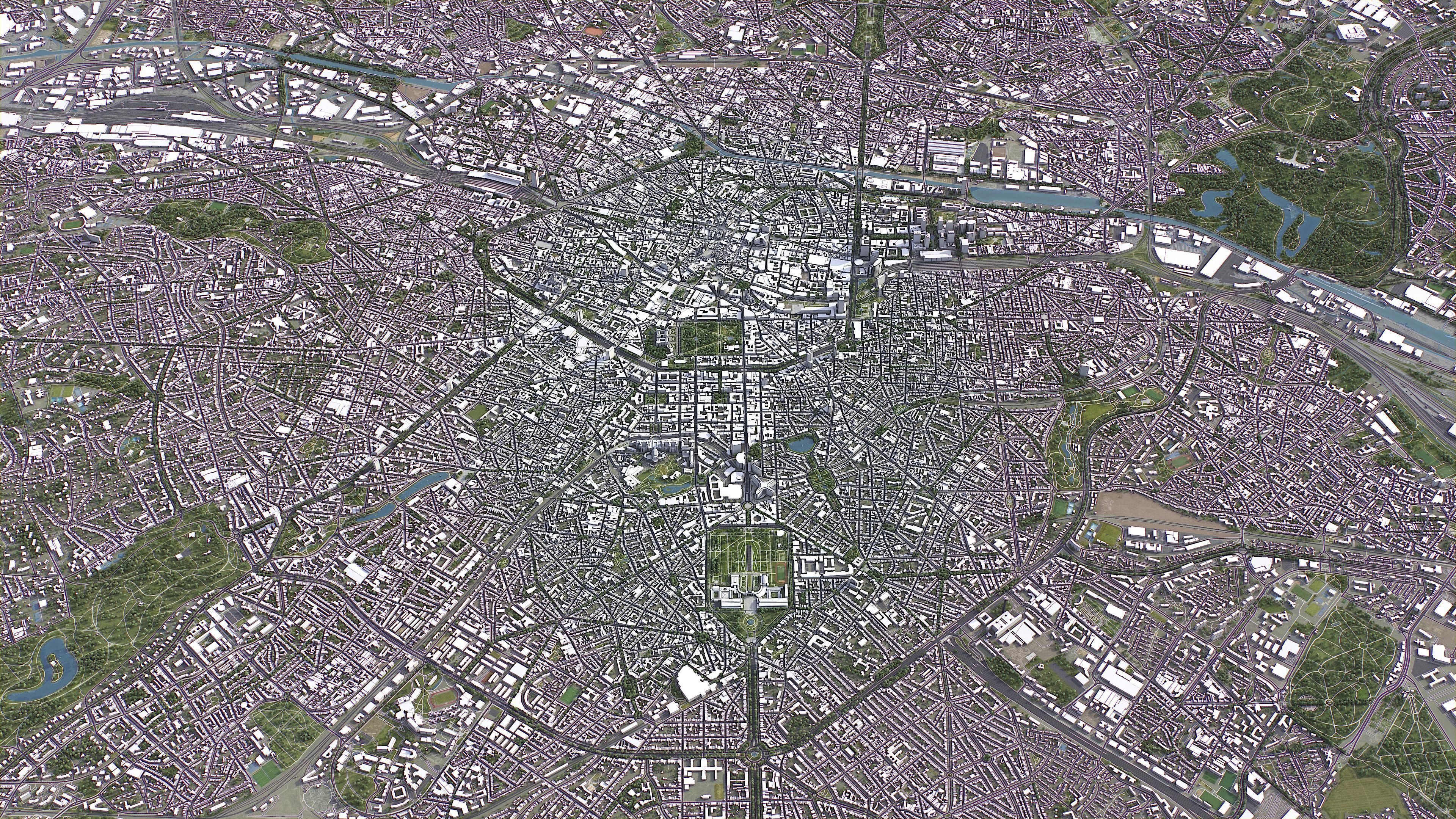 Brussels Low-poly 3D model_18