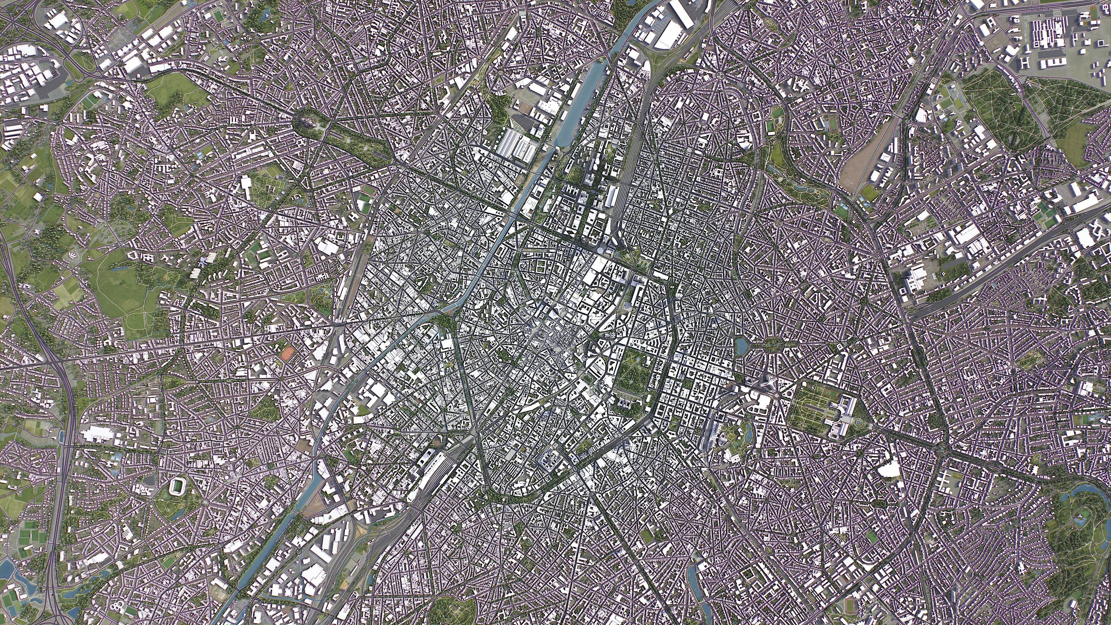 Brussels Low-poly 3D model_21