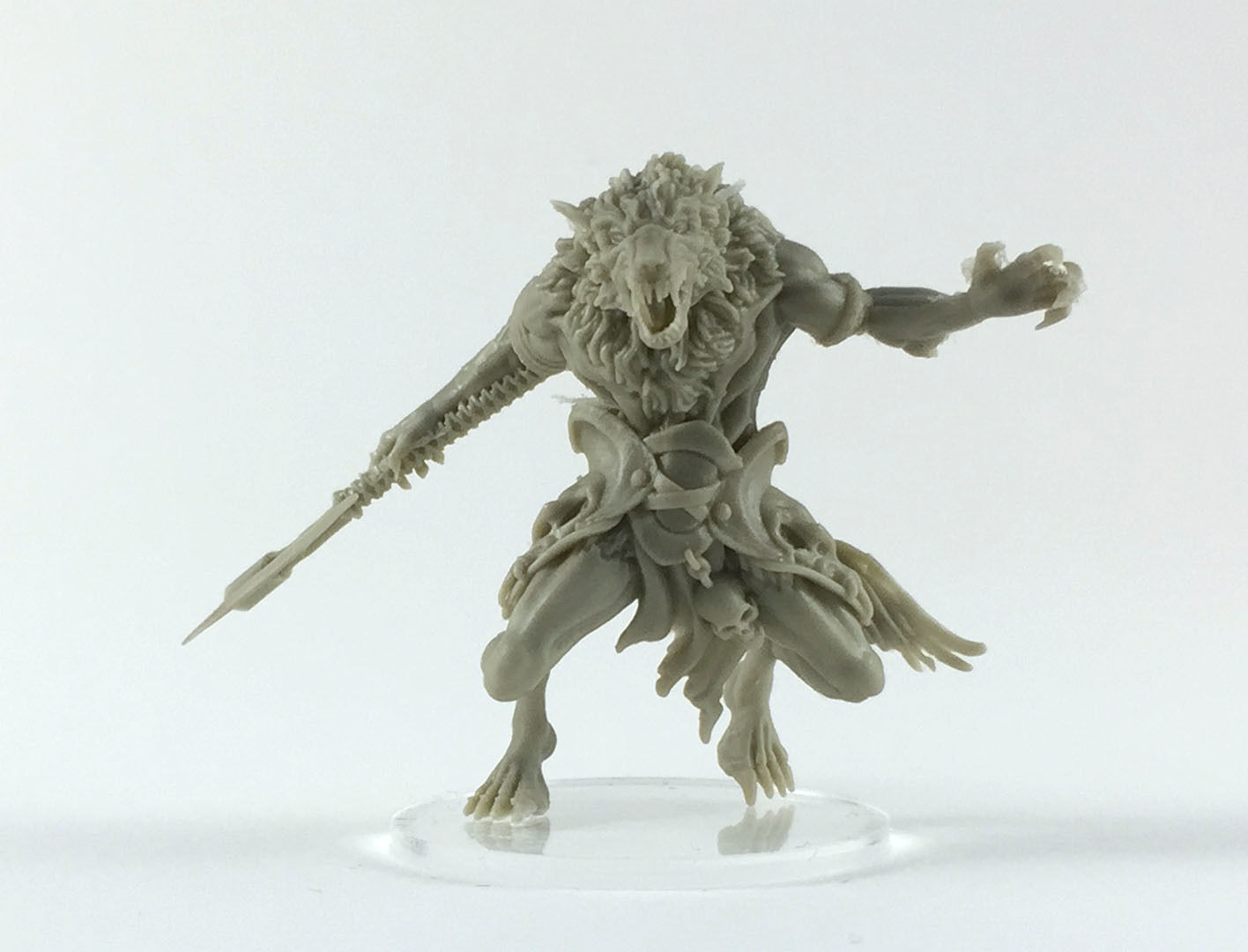 Werewolf 3D print model - Fenrir  3D print model_5