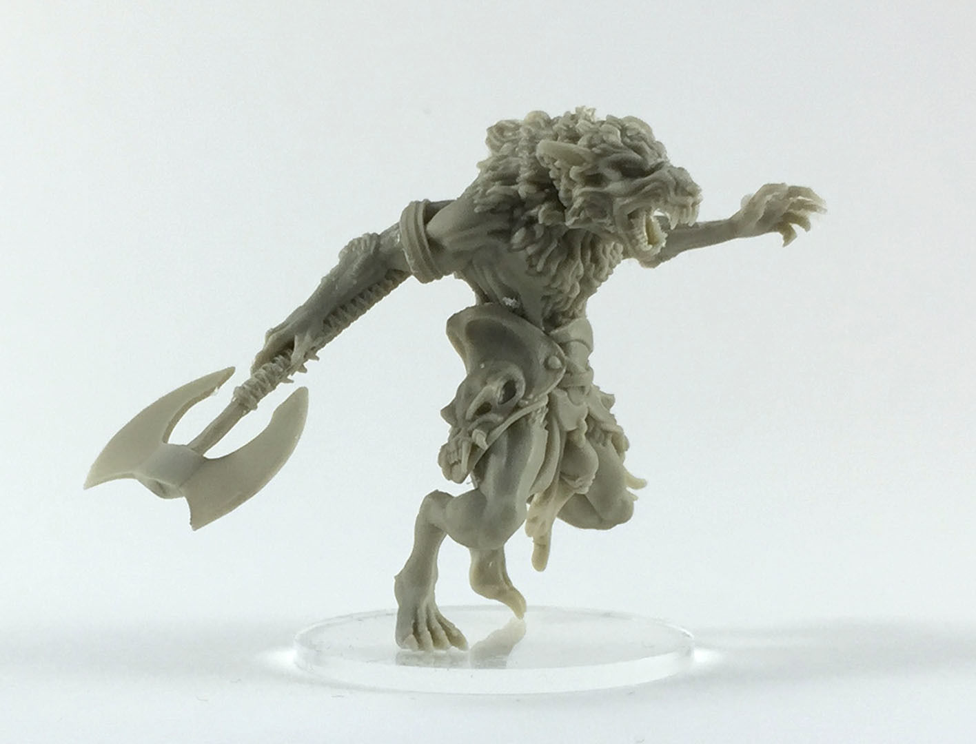 Werewolf 3D print model - Fenrir  3D print model_6