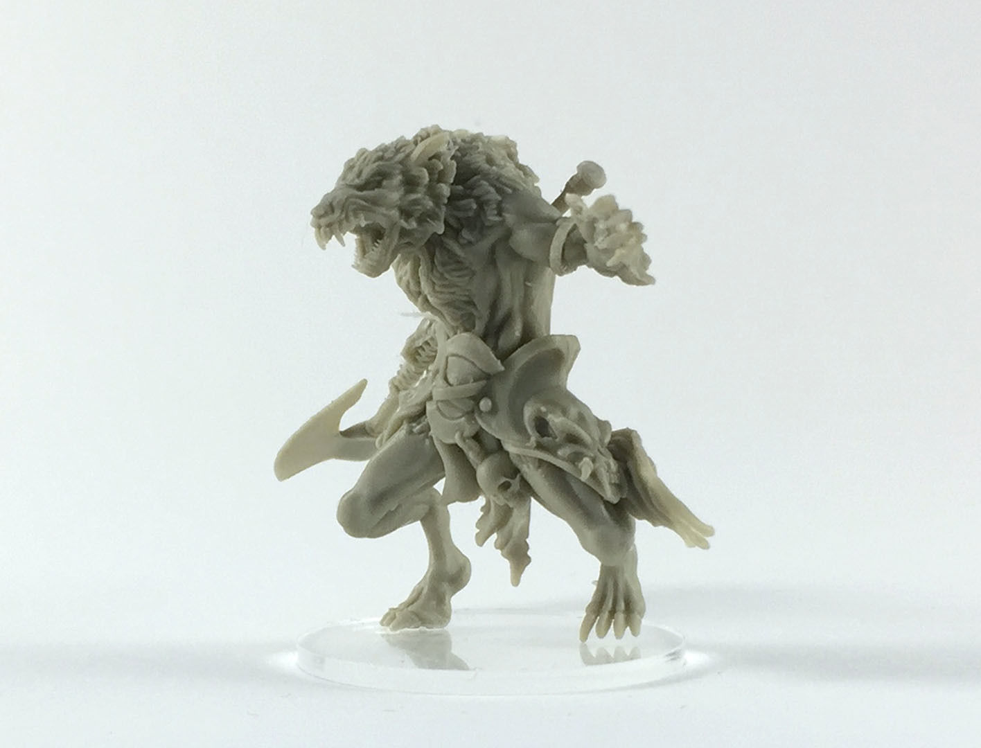Werewolf 3D print model - Fenrir  3D print model_7