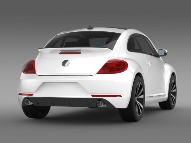 VW Beetle RLine 2014 3D model_9