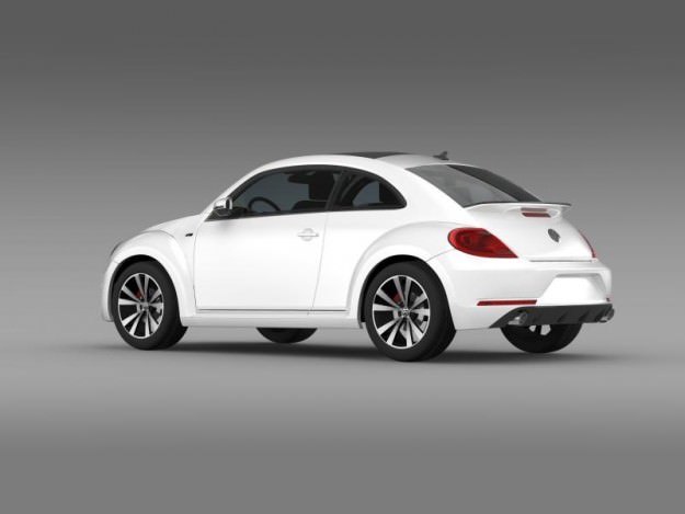 VW Beetle RLine 2014 3D model_6