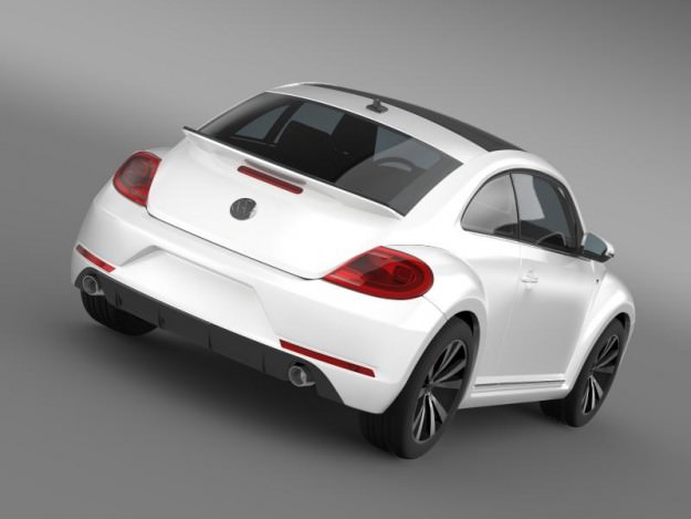 VW Beetle RLine 2014 3D model_1