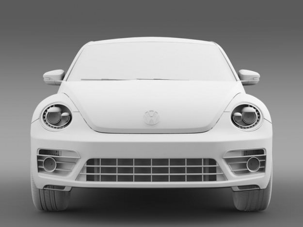 VW Beetle RLine 2014 3D model_14
