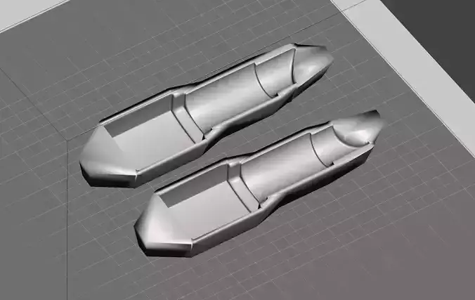 beauty set molds Peonia petals Cutters 3D print model