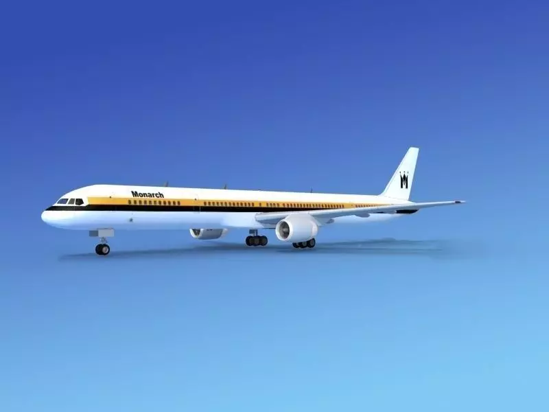 Boeing 757-300 Monarch 1 3D model