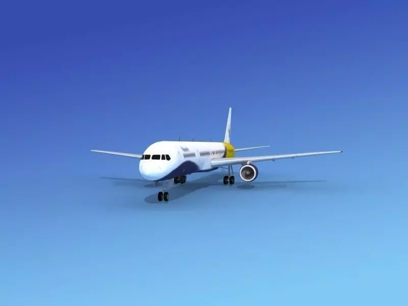 Boeing 757-300 Monarch 2 3D model